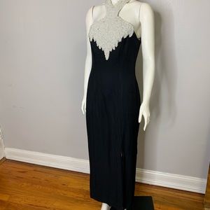 ❌SOLD❌Formal evening gown | pearl | racer back